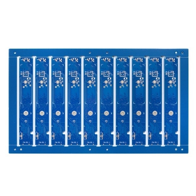 Blue Solder Resist Quick Turn PCB Boards Fabrication FR4 IT180 TG180